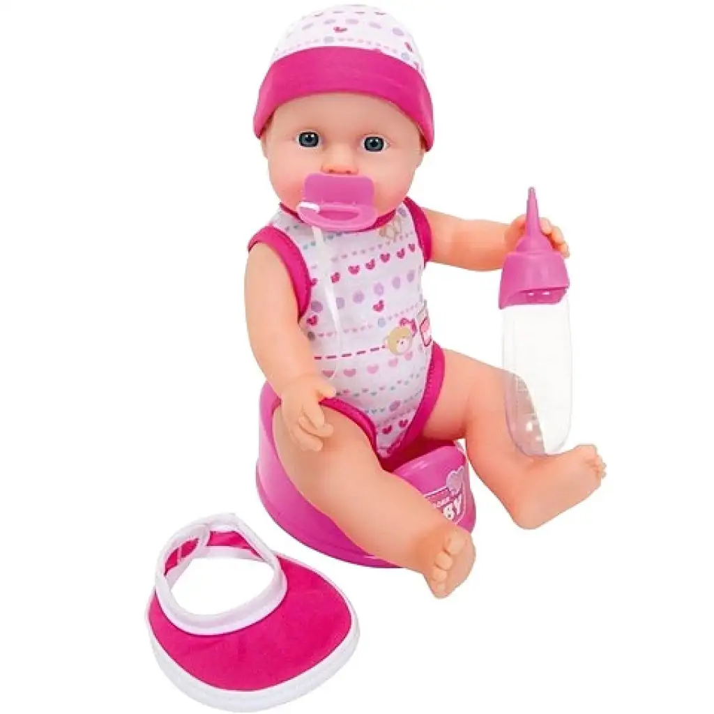 imagen de Muñeca New Born que hace pipí con accesorios - Simba Toys 2