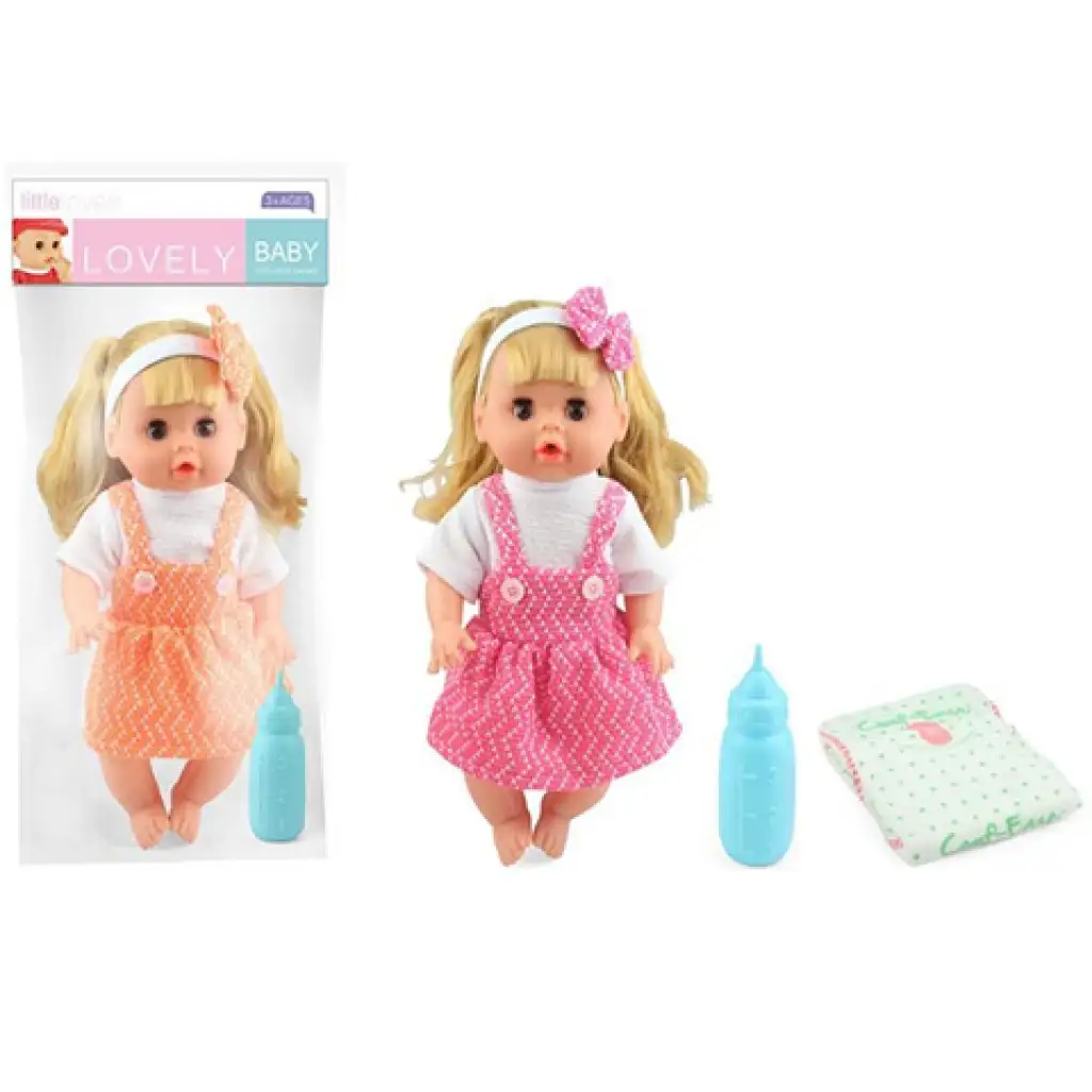 imagen de Muñeca que orina con accesorios de 30cm 1