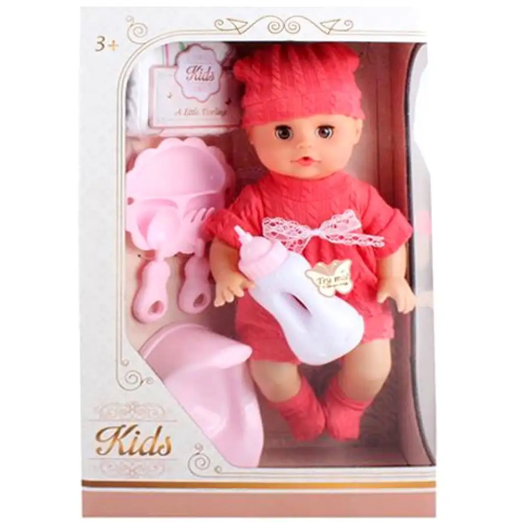 imagen de Muñeca que orina con sonido y accesorios 33cm 1