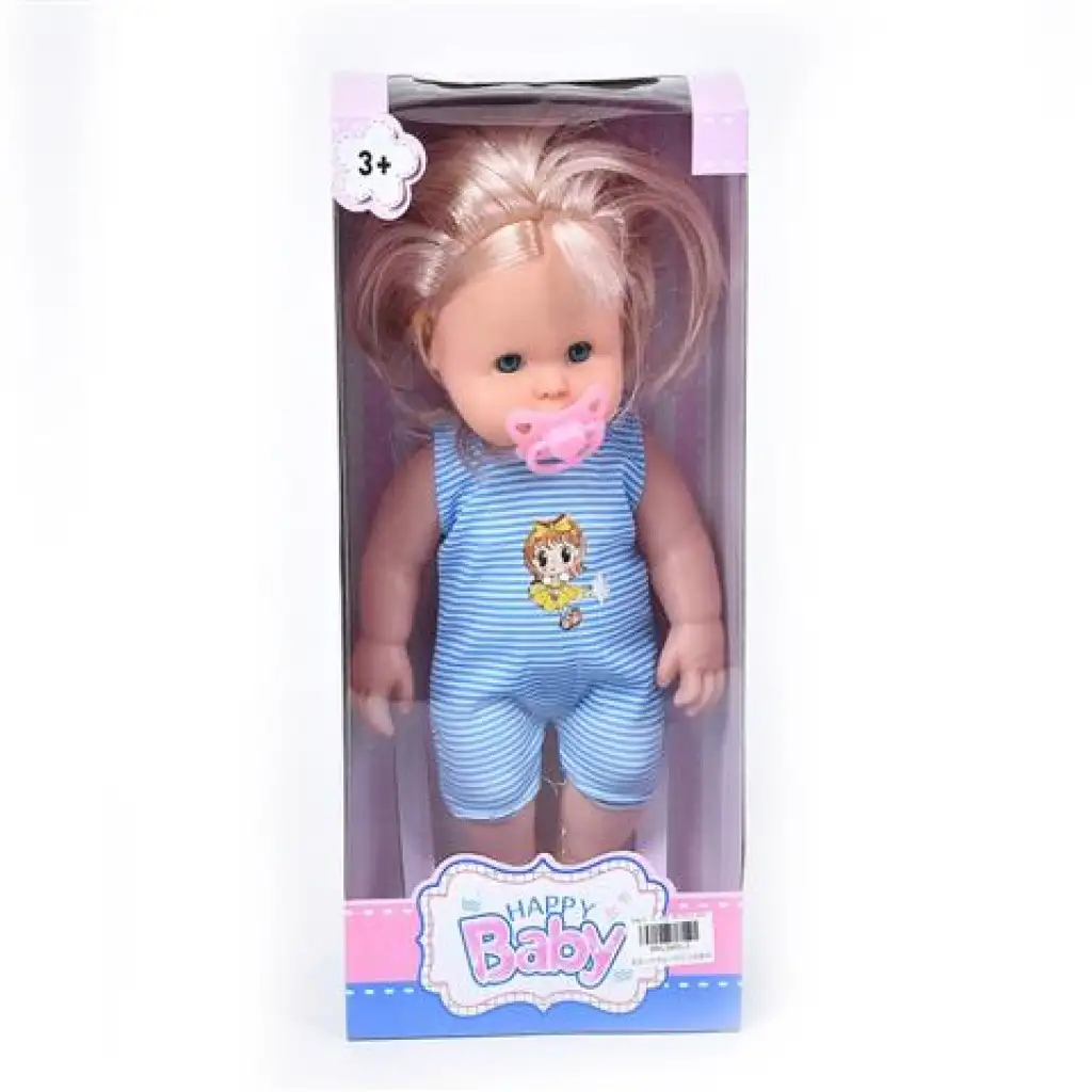 imagen de Muñeca rubia con sonido y chupete 35cm 1