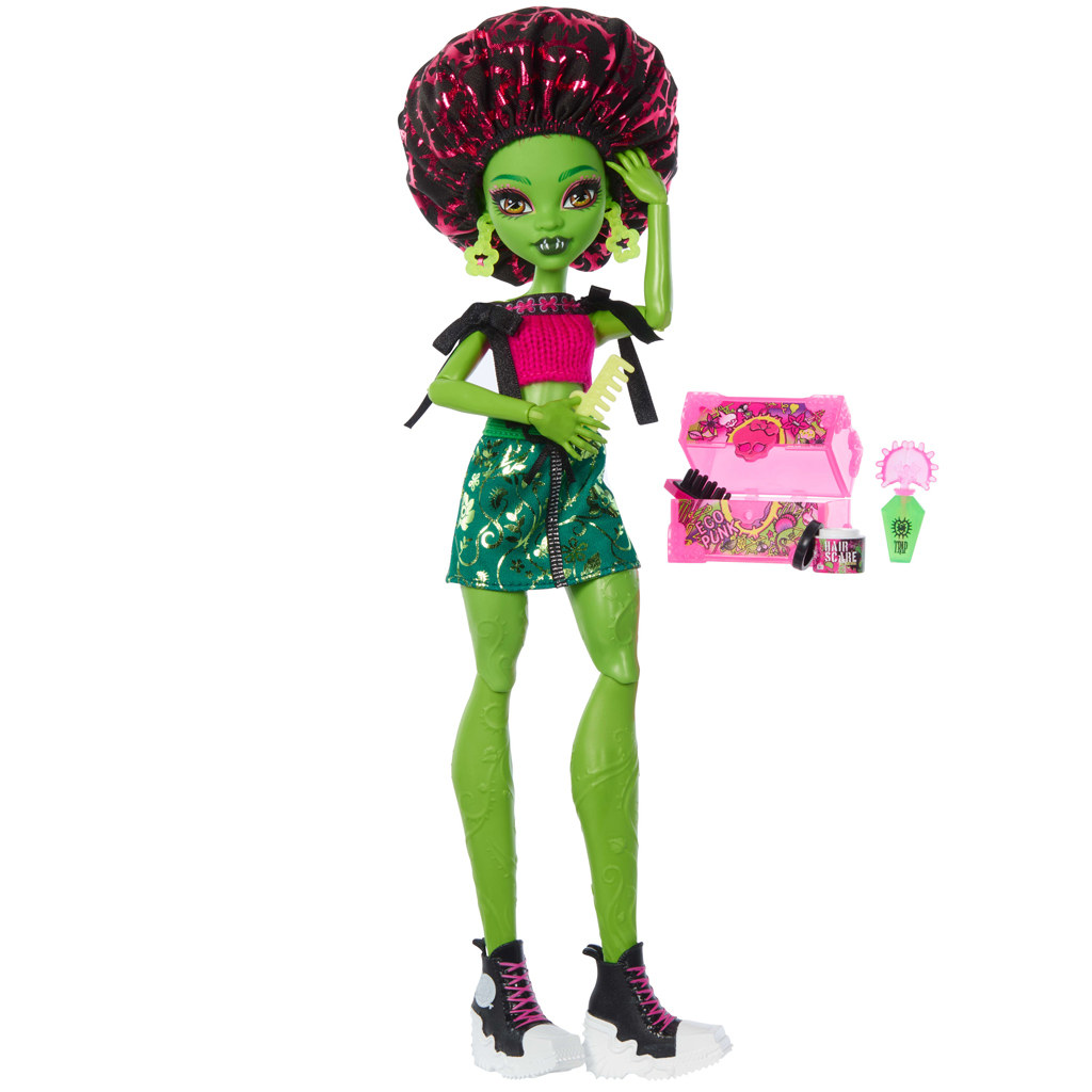imagen de Muñeca Venus McFlytrap de Monster High Cuidado de Monstruos con Accesorios - Mattel 2