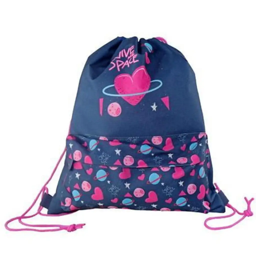 imagen de Must: Bolsa de deporte del espacio y amor 33x39cm 1