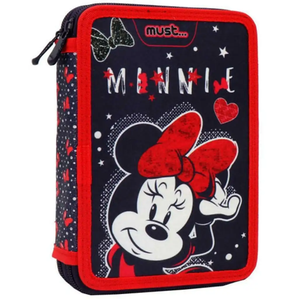 imagen de Must... estuche de lápices de Minnie Mouse de dos pisos 1