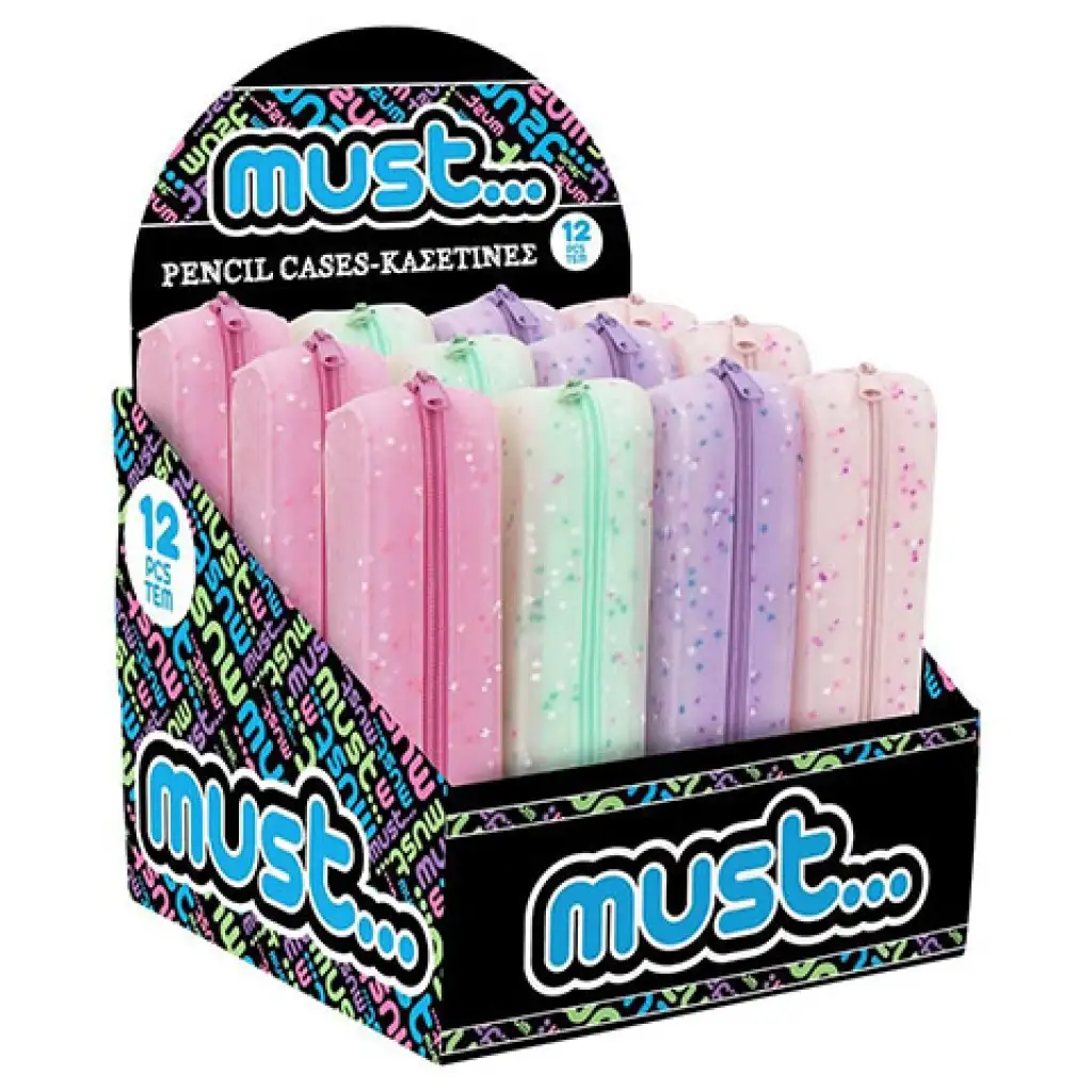 imagen de Must: Estuche de silicona colorido Confetti en varias versiones 1