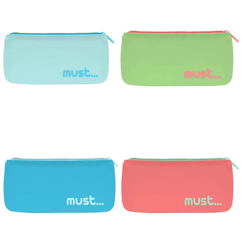 imagen de Must: Estuche de silicona de colores vivos en cuatro versiones 20x10cm 2