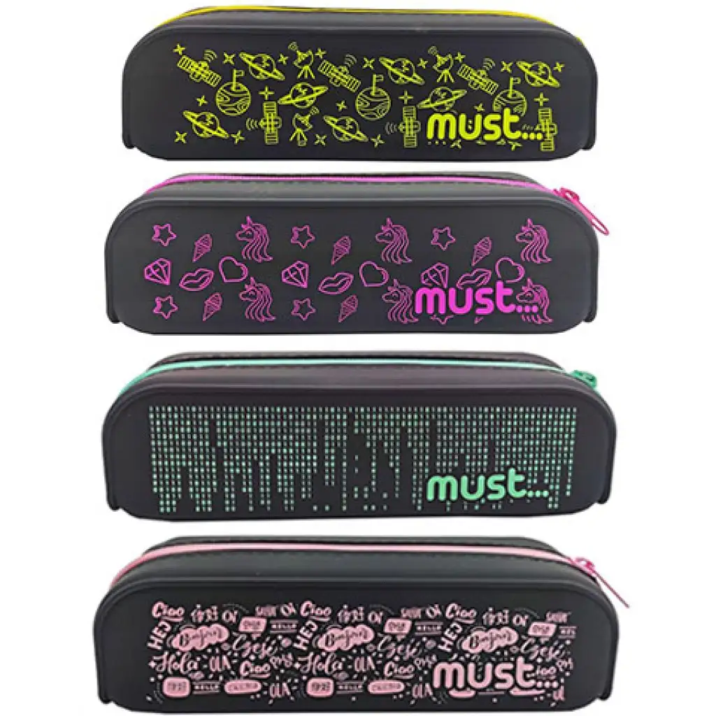 imagen de Must... Focus Black estuche de silicona en cuatro versiones 1