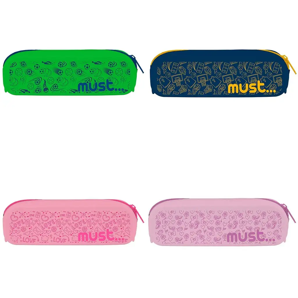 imagen de Must: Focus estuche cilíndrico de silicona 20x5x6cm en varias versiones 2