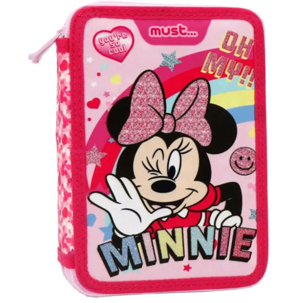 imagen de ¡Must... Minnie Mouse Oh My!! estuche de lápices de dos pisos 1