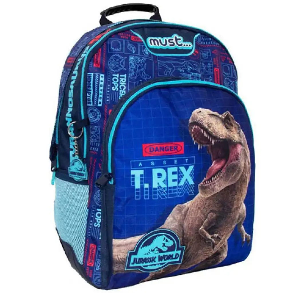 imagen de Must... Mochila Jurassic World T-Rex, mochila 33x16x45cm 1