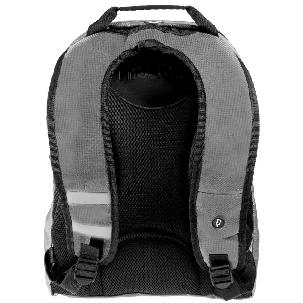 imagen de Must: Mochila Monocromática Gris RipStop, mochila 32x17x42cm 2