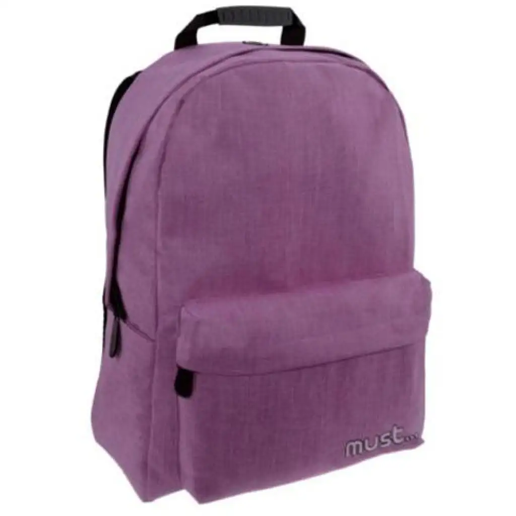 imagen de Must: Mochila Monocromática Morada Jeans 32x17x42cm 1