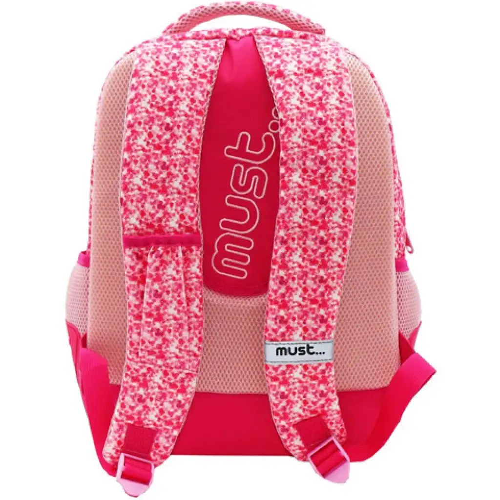 imagen de Must: Mochila rosa con lentejuelas de Minnie Mouse, mochila 32x18x43cm 2