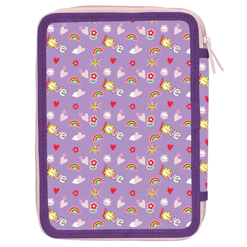 imagen de Must: Peppa Pig estuche de lápices de dos niveles 15x21x5cm 2
