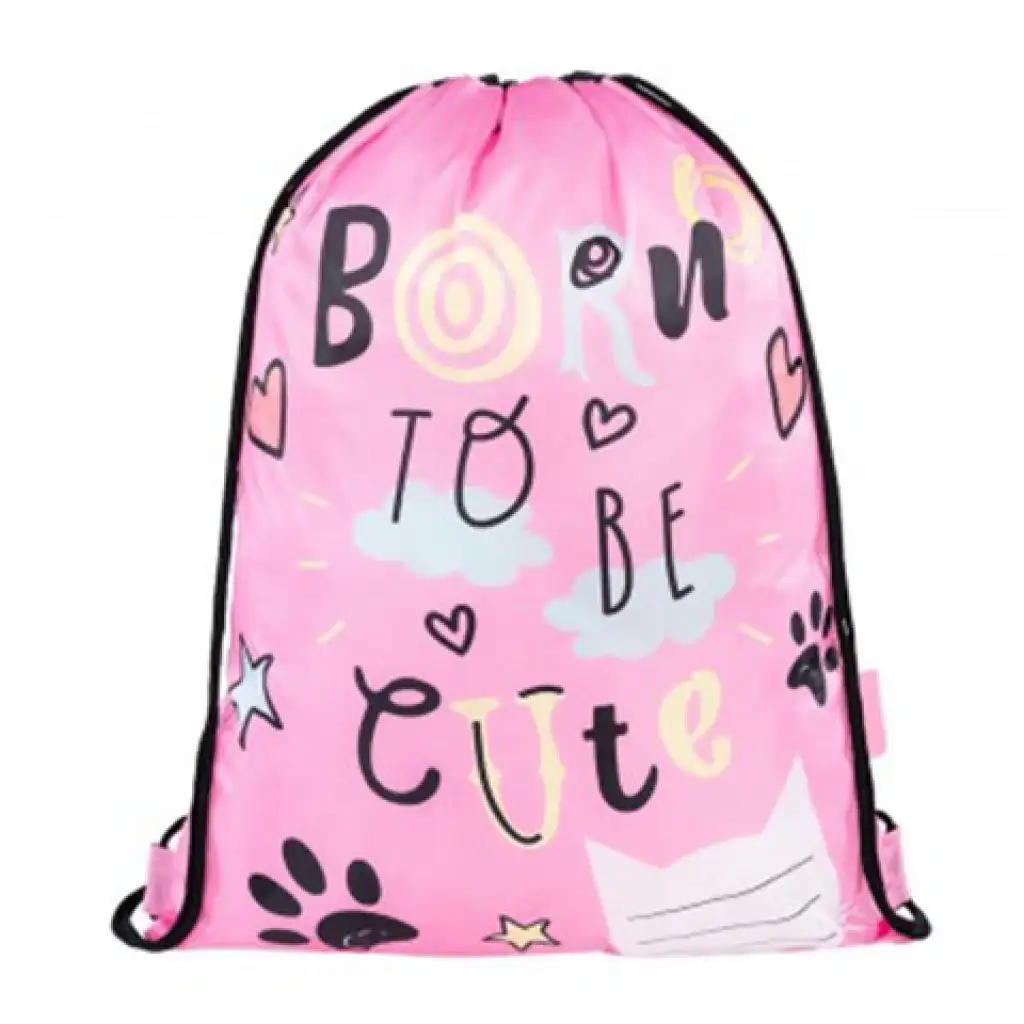 imagen de My little friend mochila deportiva rosa con gato 2
