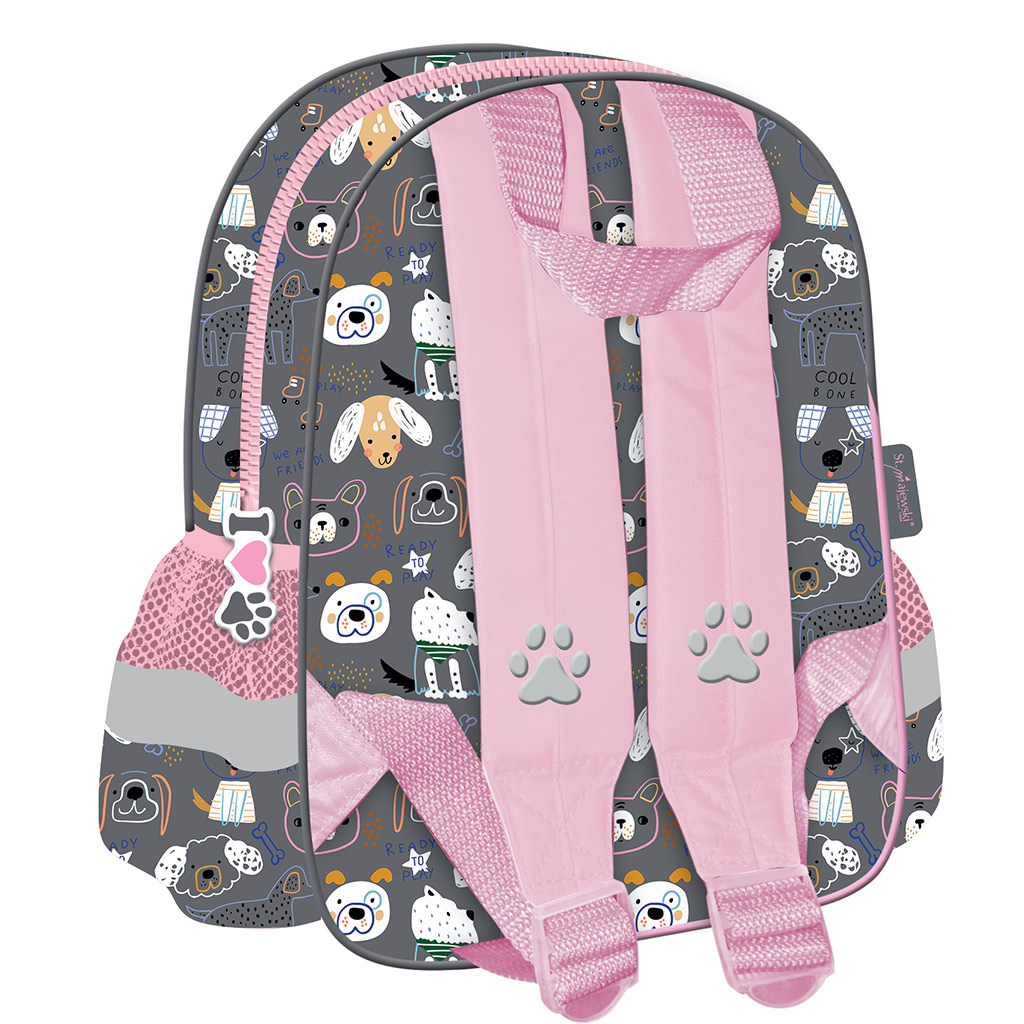 imagen de My Little Friend Sweet Pomperanian mochila de jardín de infantes con perro 28x25cm 2