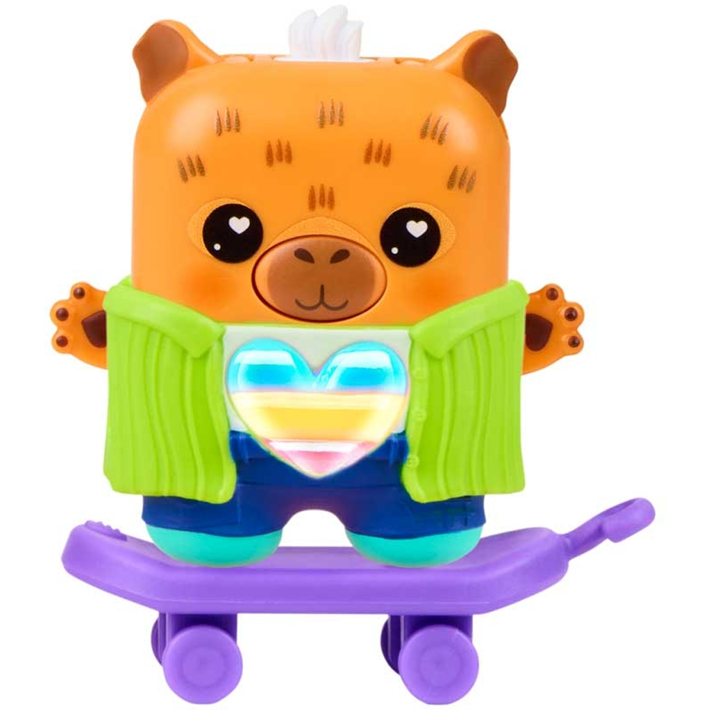 imagen de Nano-mals: Figura de capibara electrónica interactiva Gabbybara – Hasbro 2