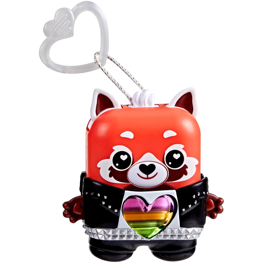 imagen de Nano-mals: Figura interactiva electrónica panda rojo – Hasbro 3