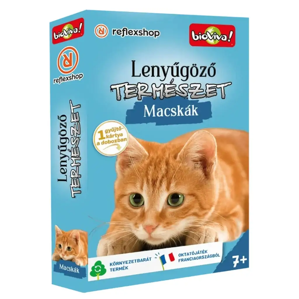 imagen de Naturaleza Asombrosa - Juego de Cartas de Gatos 1