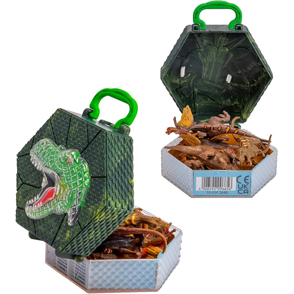 imagen de Nature World Dino - Set de 6 dinosaurios en caja pequeña - Simba Toys 2
