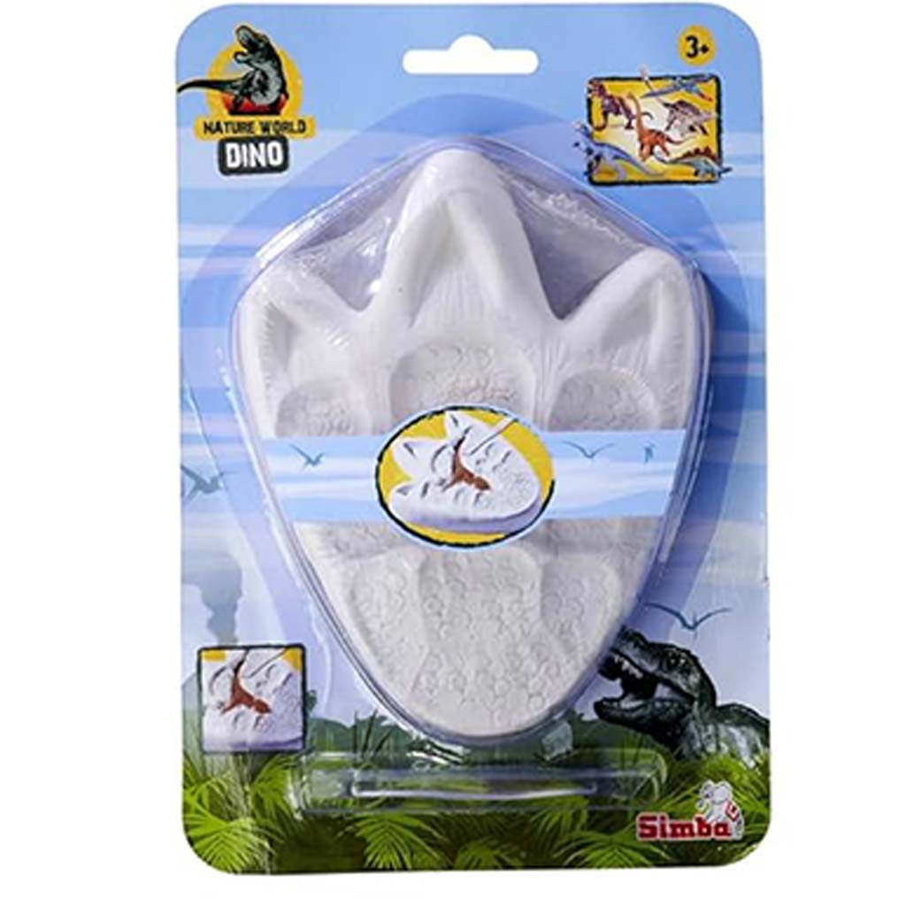 imagen de Nature World Dino - Sorpresa de escultura de huellas de dinosaurio - Simba Toys 1