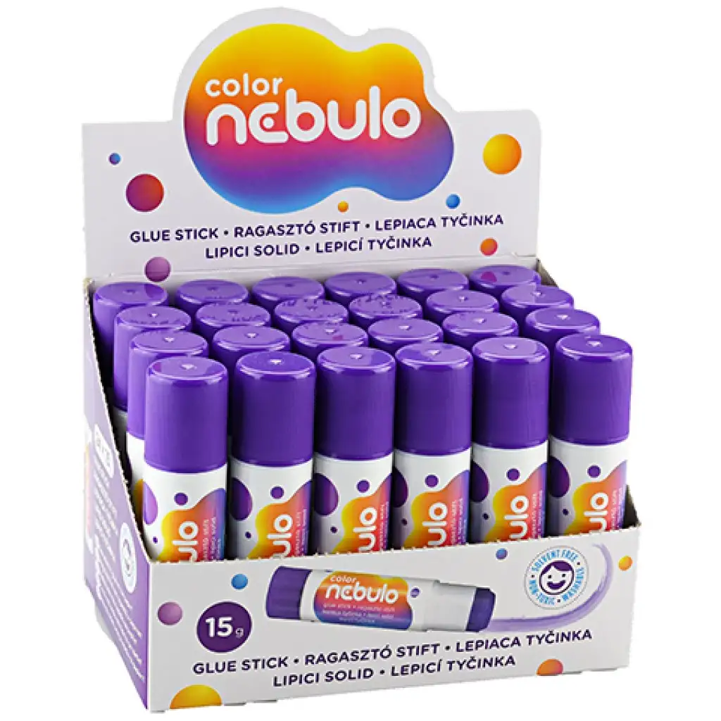 imagen de Nebulo: Barra de pegamento de cambio de color 15g 1ud 1
