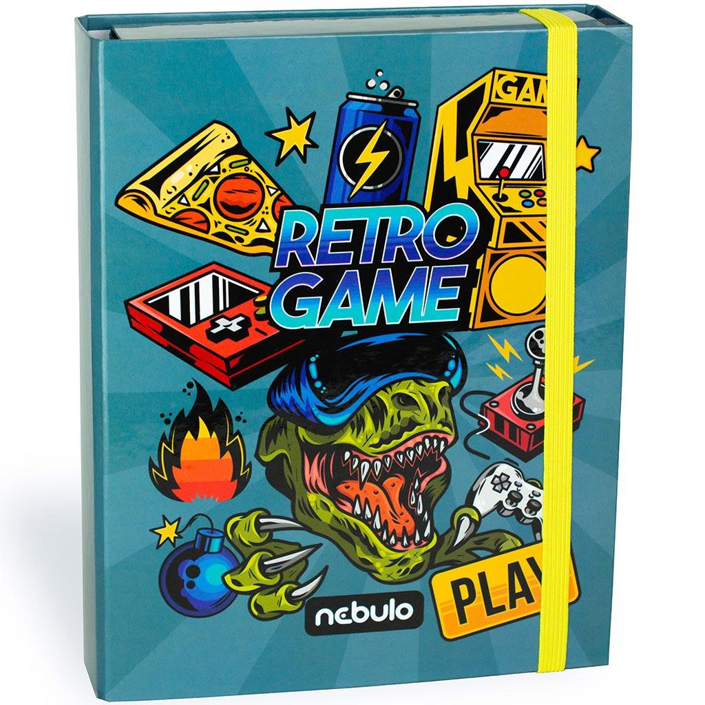 imagen de Nebulo: Caja de cuadernos en tamaño A/5 con diseño gamer 1