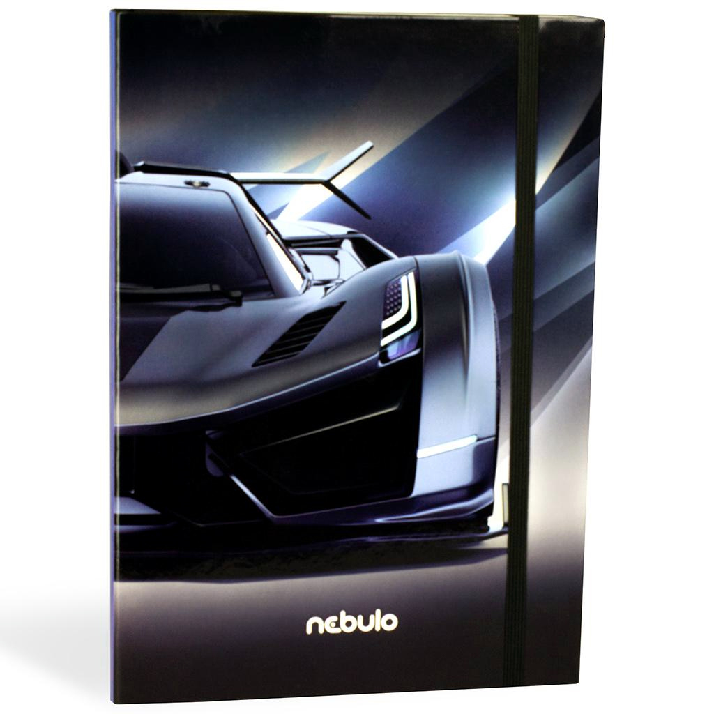 imagen de Nebulo: Caja de cuadernos tamaño A/4 coche deportivo 1