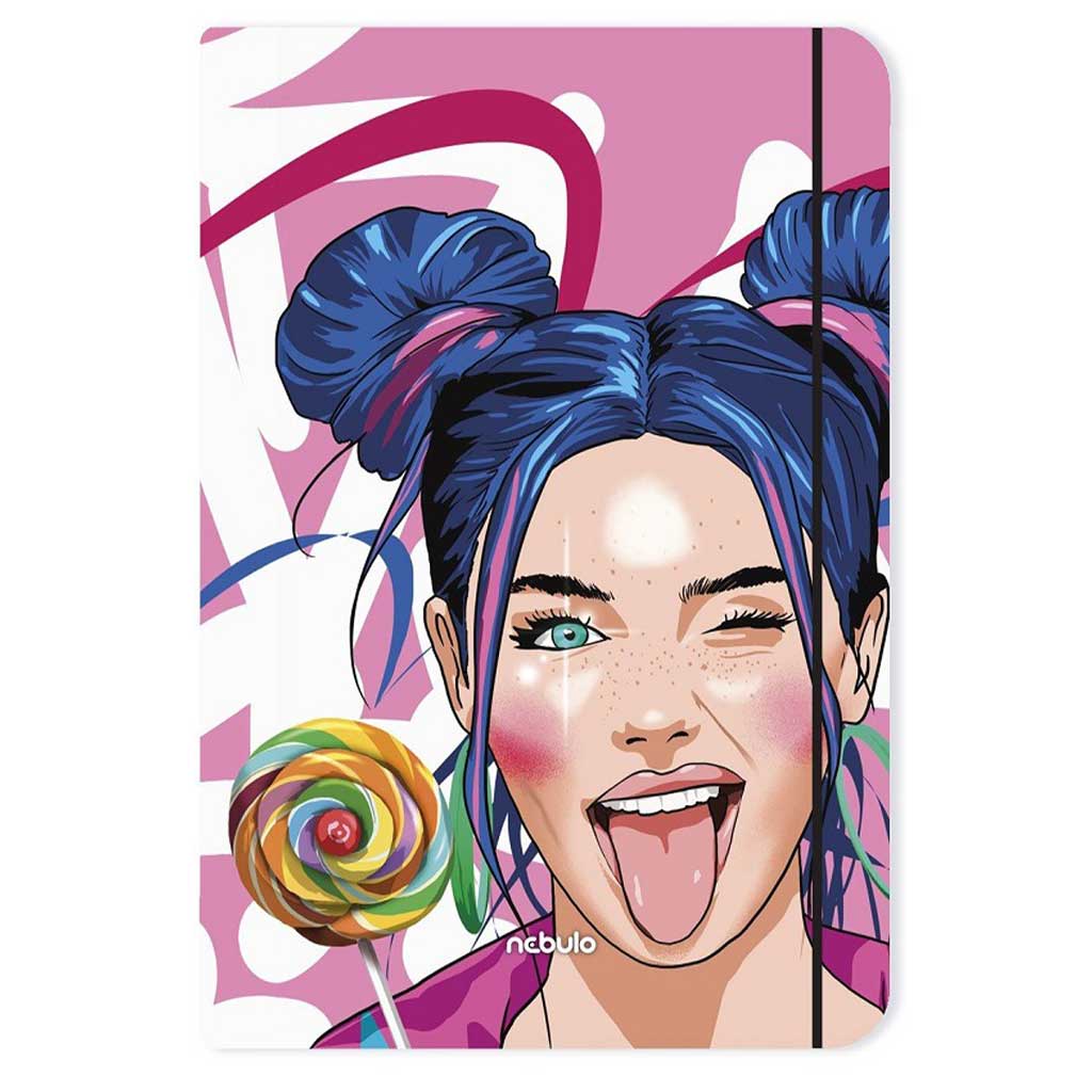 imagen de Nebulo: Candy Girl Carpeta Elástica A/4 1
