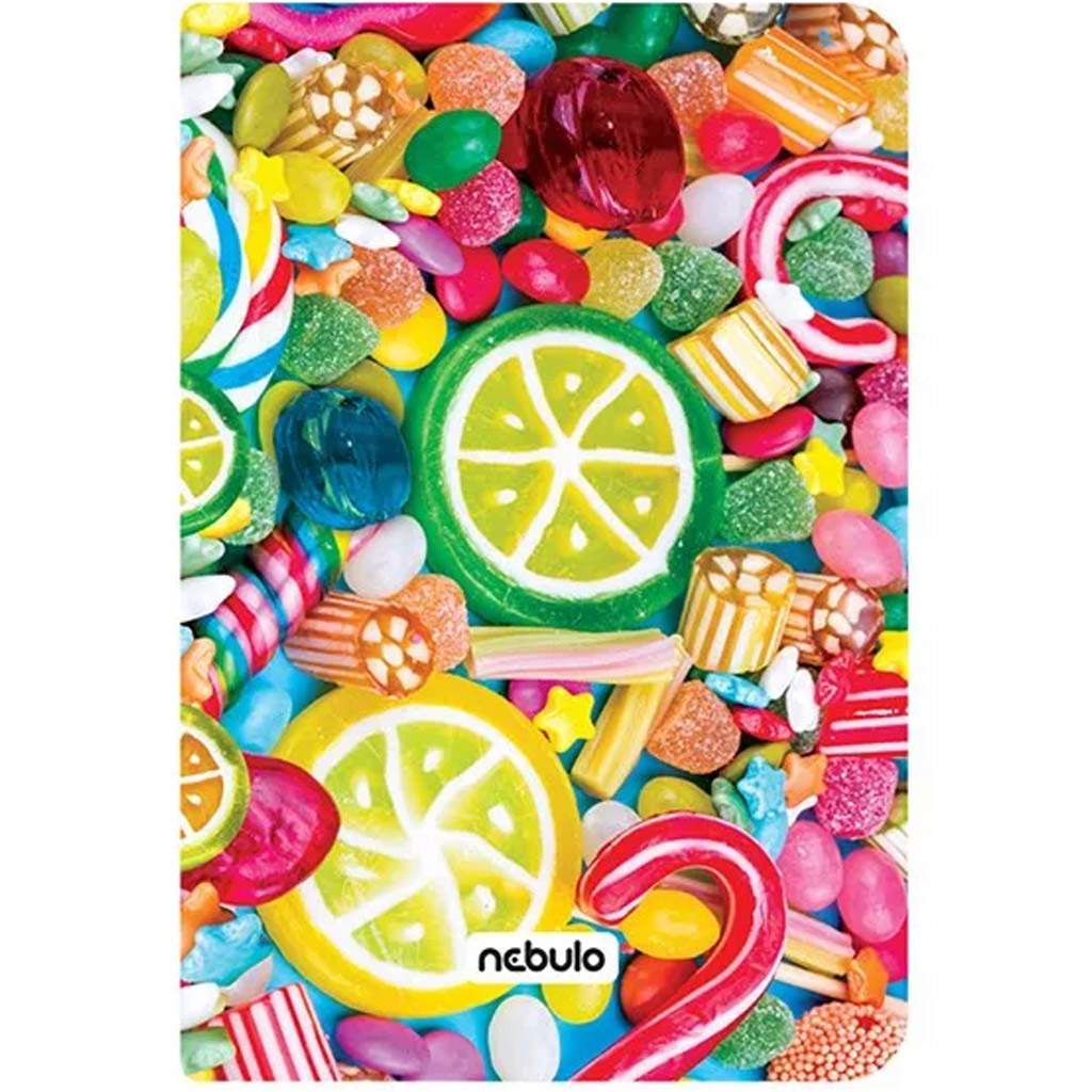 imagen de Nebulo: Carpeta elástica A/4 de tamaño Caramelos 1