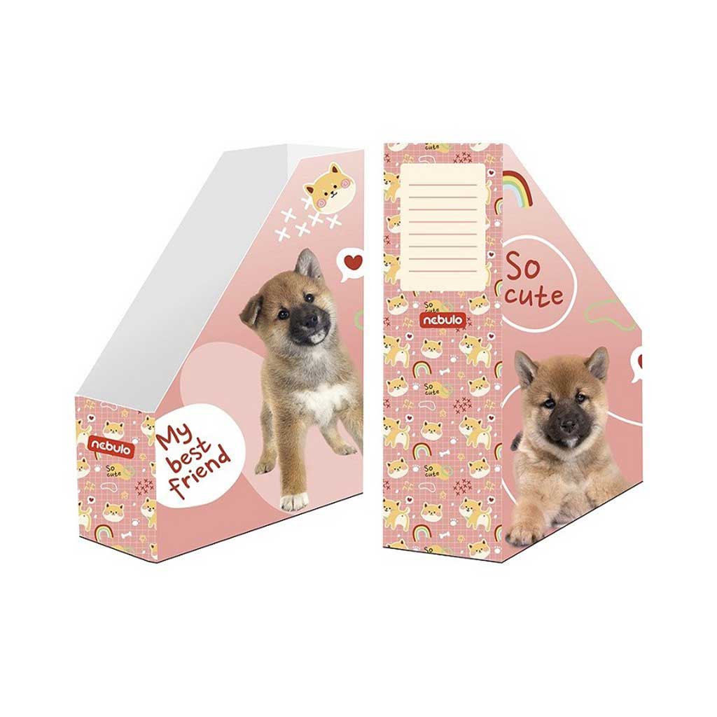 imagen de Nebulo: Carpeta plegable de papel con diseño de perro Best Friend 1