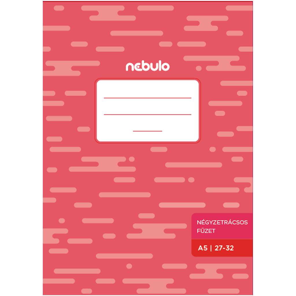 imagen de Nebulo: Cuaderno a cuadros en espiral 27-32 A5 1