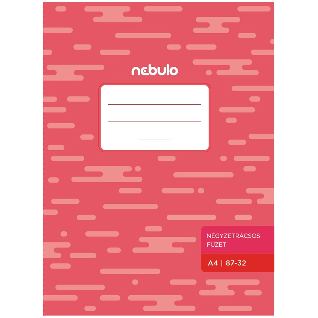 imagen de Nebulo: Cuaderno a cuadros en espiral 87-32 A4 1
