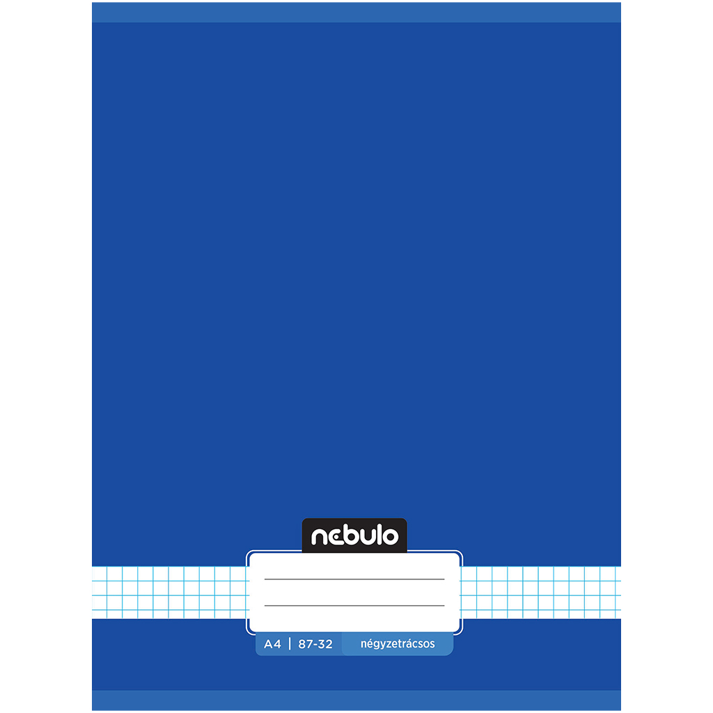 imagen de Nebulo: Cuaderno de cuadros color océano 87-32 A/4 1