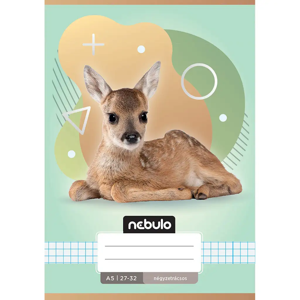 imagen de Nebulo: Cuaderno de cuadros con estampado de Bambi A/5 27-32 1