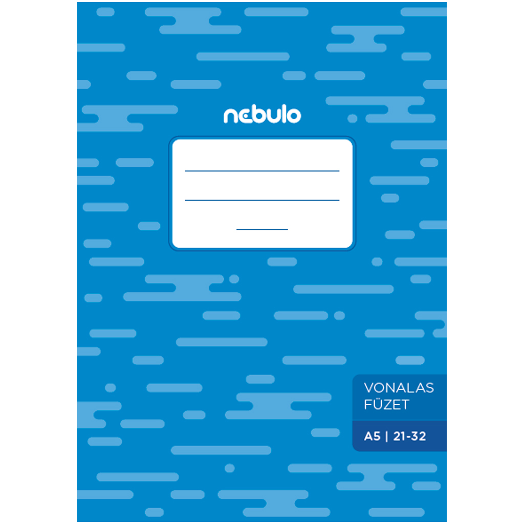 imagen de Nebulo: Cuaderno de líneas cosido 21-32 A5 1