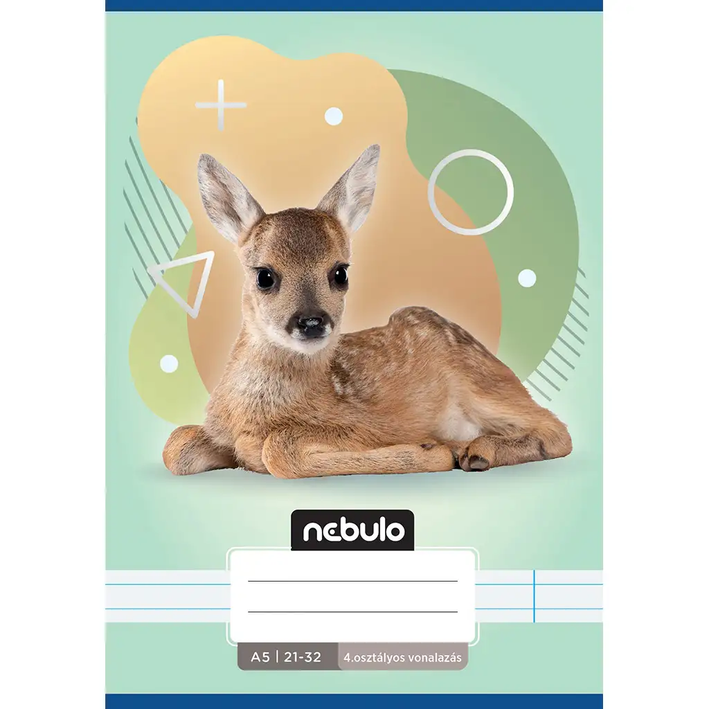 imagen de Nebulo: Cuaderno de líneas de Bambi para 4º grado A/5 21-32 1