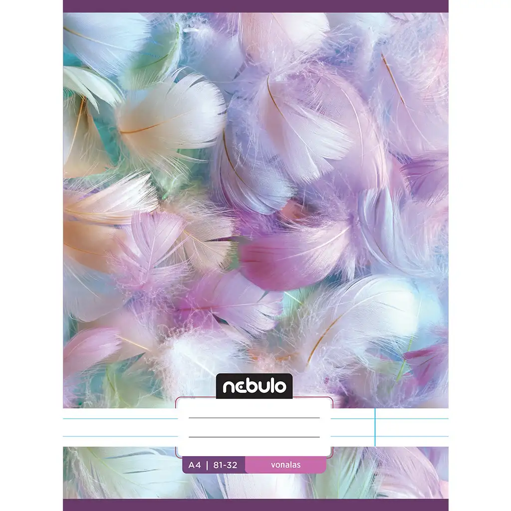 imagen de Nebulo: Cuadernos de rayas en colores pastel 81-32 A/4 1