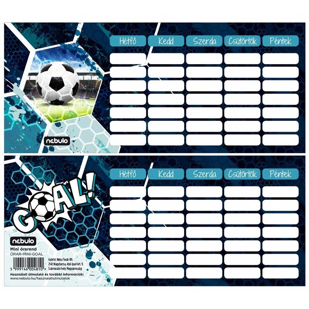 imagen de Nebulo: Horario mini de una cara y doble cara 1