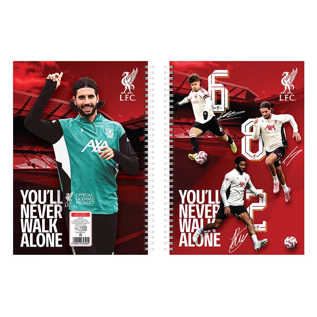 imagen de Nebulo: Libreta espiral de Liverpool de 60 hojas A/4 1ud 3