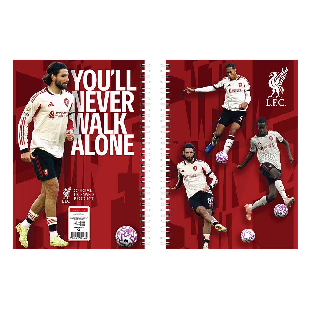 imagen de Nebulo: Libreta espiral de Liverpool de 60 hojas A/4 1ud 5