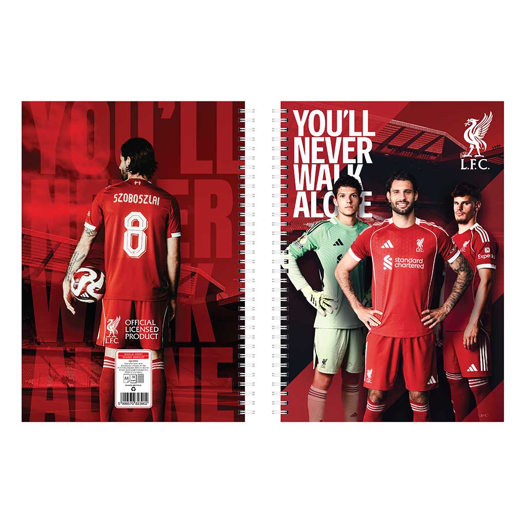 imagen de Nebulo: Libreta espiral de Liverpool de 60 hojas A/4 1ud 1