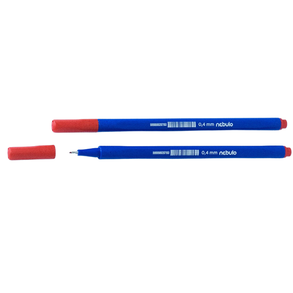 imagen de Nebulo: Marcador triangular rojo 0,4mm - 722-B 1