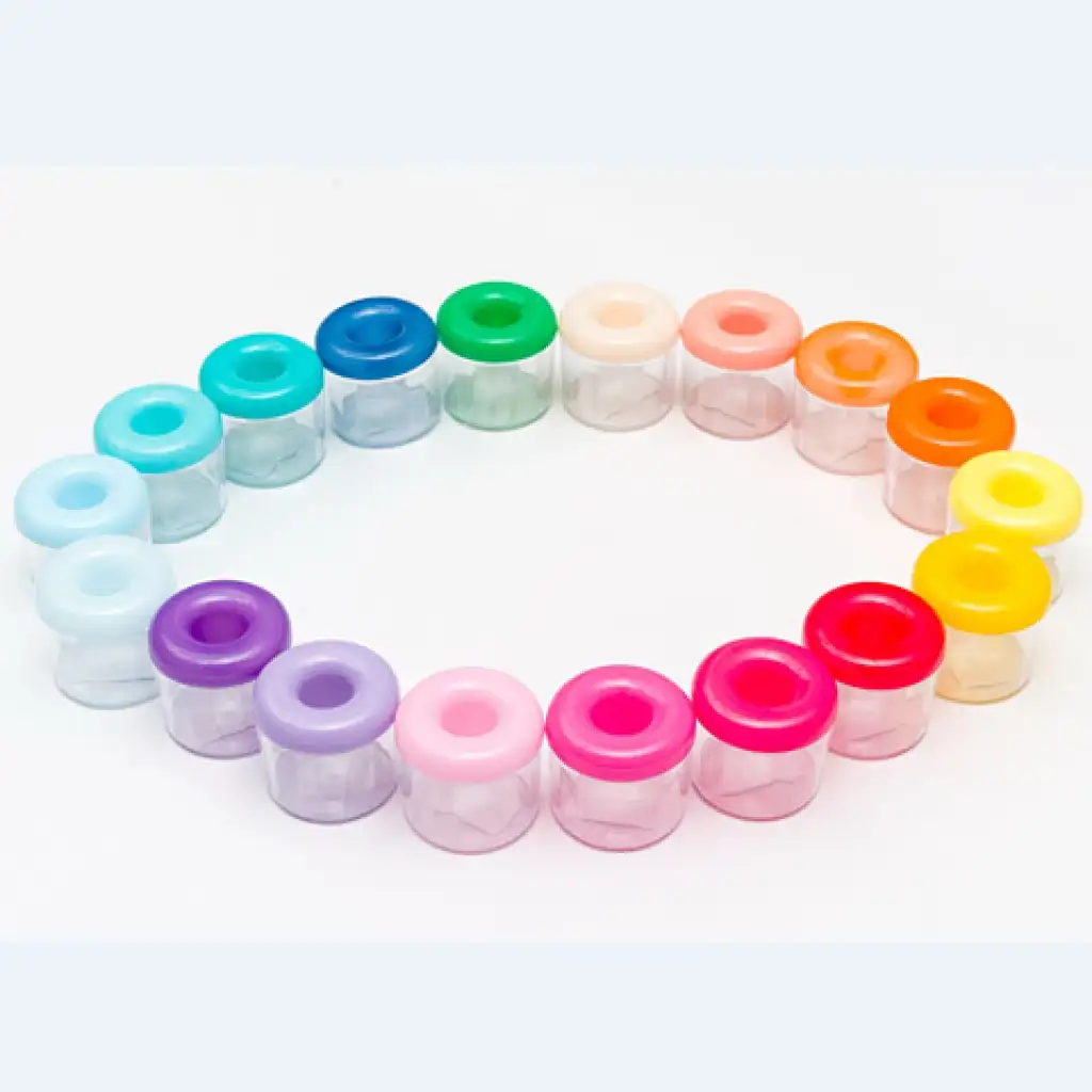 imagen de Nebulo: Mini paleta de pinceles en varios colores 2