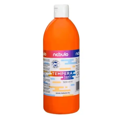 imagen de Nebulo: Pintura líquida naranja de 500ml en botella 1