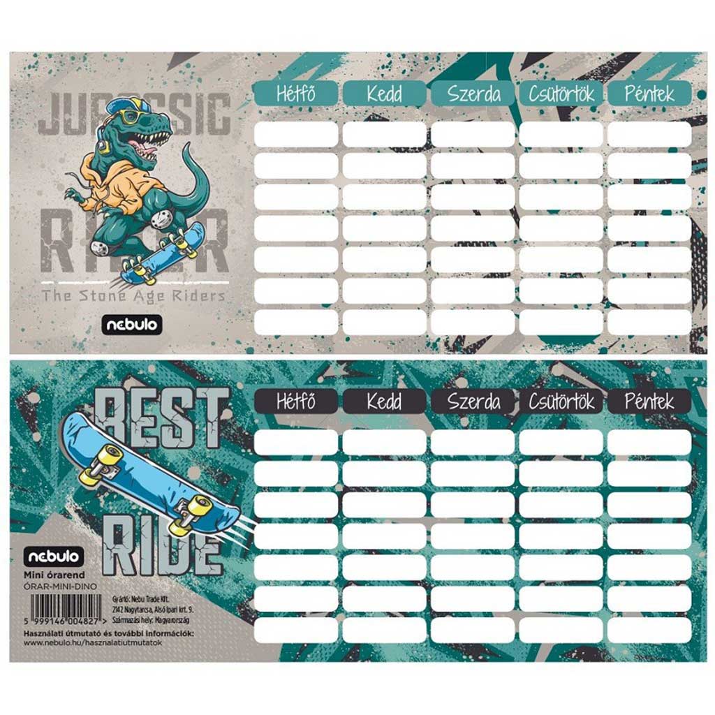 imagen de Nebulo: Rider Dino de una sola cara, mini horario de dos caras 1