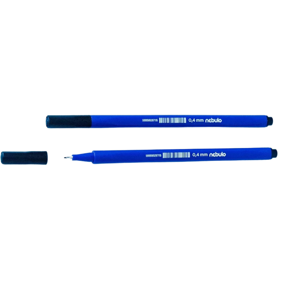 imagen de Nebulo: Rotulador triangular de color negro 0,4mm - 722-B 1