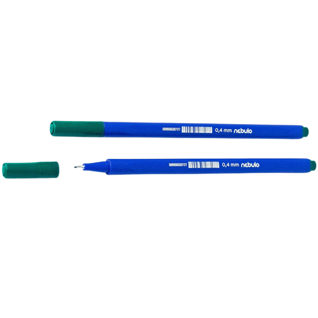 imagen de Nebulo: Rotulador triangular en color verde 0,4mm - 722-B 1