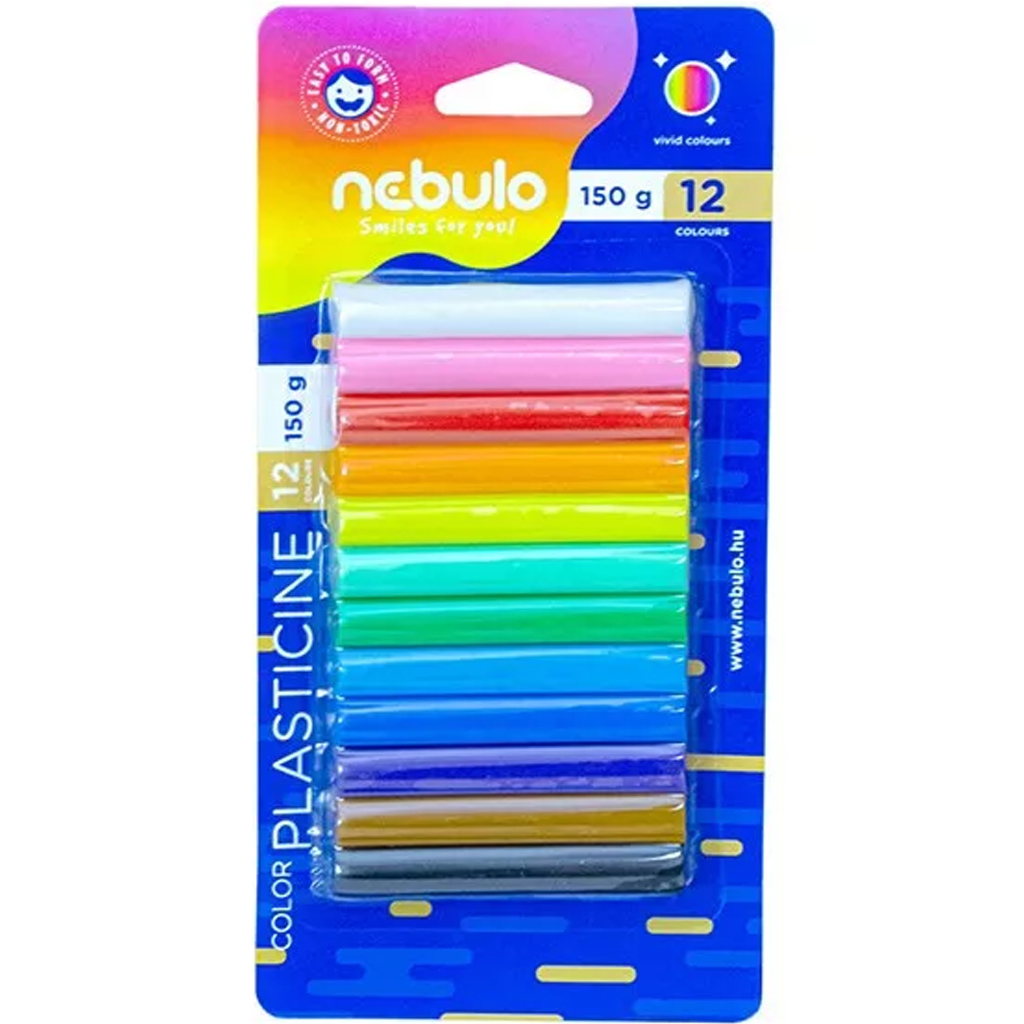 imagen de Nebulo: Set de plastilina de colores 12 piezas 150g 1