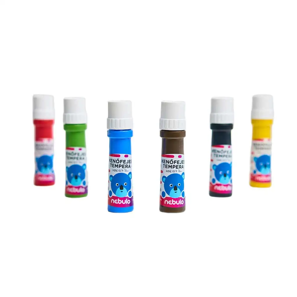imagen de Nebulo: Set de témpera con aplicador 6x45ml 2