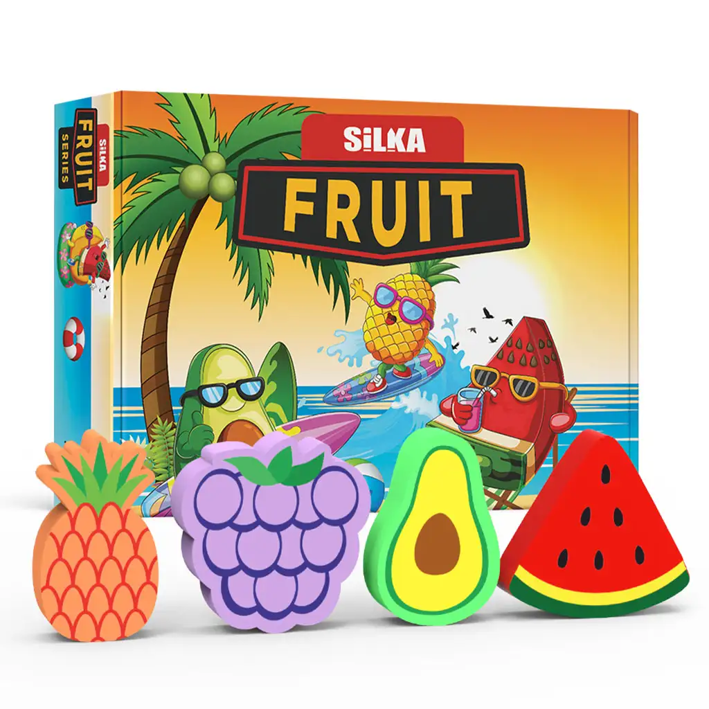 imagen de Nebulo: Silka borrador - con diseño de frutas 1ud 1
